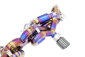 Sistema de Escape Catback Valvetronic de Aleación de Titanio para Porsche 718 GT4 <span class=keywords><strong>GTS</strong></span> 2019-2025 <span class=keywords><strong>4</strong></span>.0L, Silenciador con Sonido Profundo, Mejora de Textura - Product Image 4