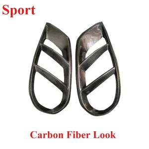 สตาร์นาฟ สำหรับ W205 C200 C260 C300 2015-2021 ฝาครอบช่องระบายอากาศกันฝุ่นกันน้ำสำหรับกันชนหน้า อุปกรณ์ตกแต่งรถยนต์ ปรับแต่งภายนอก - Product Image 3