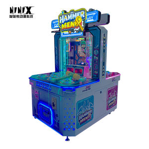 Popular máquina de videojuegos 'Whac-A-Mole' que funciona con monedas, centro de entretenimiento ajustable para niños, opciones en español y japonés - Product Image 2