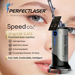 Perfectlaser CO2 Fractional Laser, mode de balayage coulissant, spot de 30*30mm, traitement de grande surface de la peau, élimination des cicatrices d'acné, <span class=keywords><strong>machine</strong></span> de beauté - Product Image 1