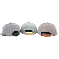Vente en gros de casquette de baseball spéciale à 7 panneaux, casquette de baseball en velours côtelé, casquette de sport souple pour l'extérieur