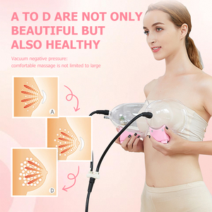 Masseur mammaire et fessier, machine de massage à ventouses pour <span class=keywords><strong>drainage</strong></span> <span class=keywords><strong>lymphatique</strong></span>, lifting des fesses et augmentation mammaire - Product Image 1