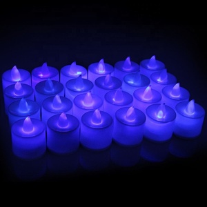Bougies chauffe-plat <span class=keywords><strong>LED</strong></span> multicolores sans flamme à piles Noël Mariage Décoration intérieure Bougies de Saint-Valentin - Product Image 6