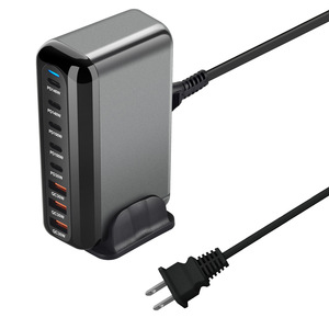YMX-600W Gallium Nitride Charger Multi-Function Multi-Port PD Charger Desktop Charger <b>Adapter</b> - Product Image 3