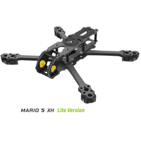 Kit de châssis SpeedyBee Mario 5 version DC / XH avec plaque en fibre de carbone pour drone de course FPV Freestyle RC