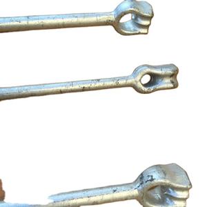 Goccia Forgiato In Acciaio Zincato asta di Terra picchetto di terra di guy di ancoraggio Asta - Product Image 1