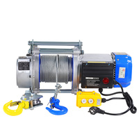 Mini-treuil électrique à câble métallique, meilleur prix, 30m, 60m, 100m, 1500kg, 220V, 50HZ, 1P, 2P, 3P