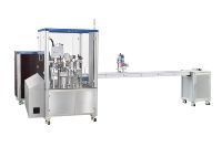 Machine de remplissage électrique entièrement automatique TENZ haute productivité pour poudre cosmétique, lait, jus, huile, avec pompe, coffret en bois, 220V, 100ml, 0.05ml