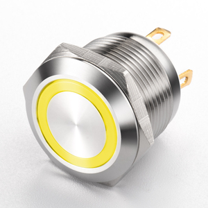 Малый кнопочный выключатель IP65 с подсветкой LED, 12В/24В/220В, с микропереключателем для систем DALI-<span class=keywords><strong>2</strong></span> - Product Image 6