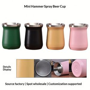 Venta al por mayor: Vaso Mate de Calabaza Natural con Aislamiento al Vacío, con Pajita y Cuchara, Diseño Clásico, Taza de Regalo - Product Image 3