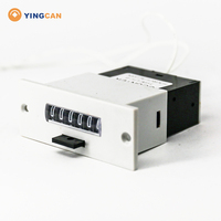 Durable Counting Range 0-999999 6-digit Display Electromagnetic Pulse Counter Used in Mines