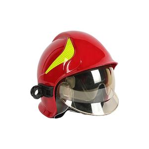 خوذات رجال الإطفاء الأوروبية المقاومة للحريق لحماية الرأس، متوفرة للبيع - Product Image 4