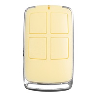 Télécommande de porte coulissante ou battante en plastique étanche multicolore à code fixe et code roulant 280-868 MHz