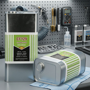 Liquide de nettoyage non inflammable HR CF129 pour la dégraissage et la prétraitement des surfaces métalliques et en caoutchouc des convoyeurs - Product Image 1
