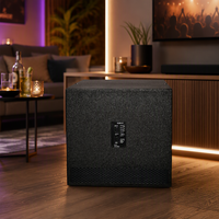 Subwoofer audio haute résolution I.E.voice SUB112 ODM/OEM de 12 pouces, en contreplaqué de bouleau et métal, avec aimant en ferrite, impédance de 8,0 ohms