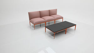 ชุดโซฟาสำนักงานแบบขยายได้ทันสมัยสำหรับพื้นที่รับรองแขกในโรงแรม โซฟาแบบแยกส่วน - Product Image 4