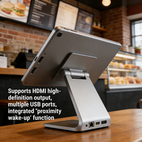Tablette PC Android 10 pouces OEM ODM avec écran tactile, terminal de paiement intelligent pour le commerce de détail et l'hôtellerie