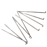 Aiguille à feutrer chinoise 40GG, aiguille spirale 15*18*40*3 M222 TW3037 en métal pour machine à feutrer le non-tissé et le cuir