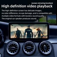 Système automobile Linux 10.25 pouces avec CarPlay sans fil, autoradio avec écran, CarPlay pour Mercedes C W205 GLC X253 CLA GLA A/B 15-19
