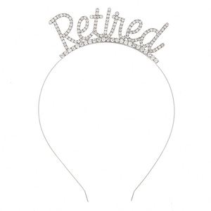 Officially Durable Zinc Alloy Rose Gold <b>Tiara</b> <b>Crown</b> Headband for Women Retired Gifts Party - Product Image 2