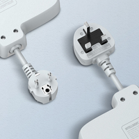 Multiprise murale LDNIO SC2413 avec 2 prises CA, chargeur rapide USB-C PD 20W et 3 ports USB-A universels