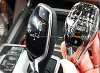 Accesorios Interiores para Automóviles BMW Serie 3 4 5 6 7 G01 G03 G30 G11 G12 X3 X4 X5 X6, Perilla de Cambio de Marchas de Cristal, Empuñadura de Cristal