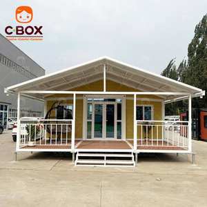 Cbox Upgrade Luxury 40ft Villa mobile extensible, hôtel pliable, bar, entrepôt, résidence avec cuisine, maison préfabriquée en conteneur - Product Image 3