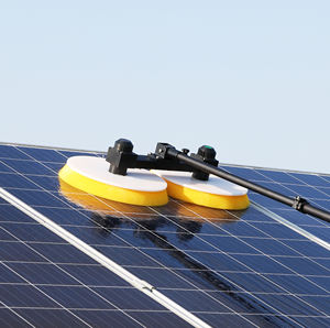 <span class=keywords><strong>Brosse</strong></span> <span class=keywords><strong>rotative</strong></span> de nettoyage de panneaux solaires de qualité industrielle, vente directe d'usine, lavage humide - Product Image 6