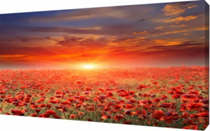 Quadro Unico e Semplice con Stampa su Tela Argento Effetto Pietra, con Cornice Interna - Product Image 5