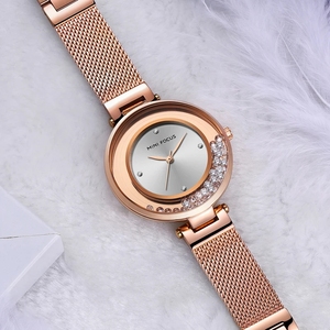 <span class=keywords><strong>Reloj</strong></span> de Cuarzo <span class=keywords><strong>MINI</strong></span> <span class=keywords><strong>FOCUS</strong></span> MF0254L para <span class=keywords><strong>Mujer</strong></span>, <span class=keywords><strong>Reloj</strong></span> de Pulsera de Lujo en Oro Rosa, <span class=keywords><strong>Reloj</strong></span> de Acero Inoxidable Resistente al Agua para <span class=keywords><strong>Mujer</strong></span> - Product Image 3