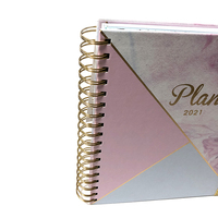 Planificateur quotidien personnalisé avec autocollants B5, agenda de vie et de gracieux, agenda, Journal à spirale personnalisé imprimé