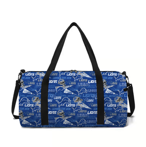 Sac de sport personnalisé en gros pour femme et homme, sac de voyage personnalisé <span class=keywords><strong>Detroit</strong></span> Lions, sac de sport et de gym, sac de voyage sportif - Product Image 1