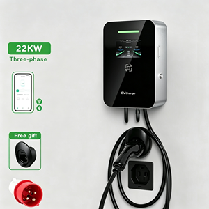Chargeur <span class=keywords><strong>de</strong></span> Véhicule Électrique AC 7-22kW Vertical Type 1 Type 2 GB/T CCS1 CCS2 Domestique Commercial BYD <span class=keywords><strong>Tesla</strong></span> Garantie 18 Mois Direct Usine - Product Image 1