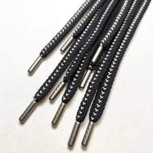 Cordón de Poliéster Trenzado 100% Ecológico de Alta Tenacidad con Extremo Metálico para Bolsas de Ropa/Zapatos (Color Personalizado) - Product Image 2