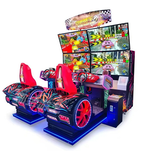 เครื่องเล่นเกมแข่งรถจำลองแบบหยอดเหรียญสำหรับเด็ก ขายส่งจากโรงงาน เหมาะสำหรับห้องเกมและสวนสนุก - Product Image 2