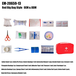 Proveedor de Kits de Primeros Auxilios Tácticos Mini de Alta Calidad al por Mayor, con Suministros Médicos de Emergencia, Kit de Viaje y Camping para Exteriores - Product Image 5