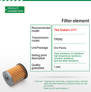 Filtre à <span class=keywords><strong>huile</strong></span> de transmission <span class=keywords><strong>automatique</strong></span> TR580 TR690 pour Subaru CVT Infinity, filtre externe, kit de vidange d'<span class=keywords><strong>huile</strong></span>, boîtes de vitesses - Product Image 5