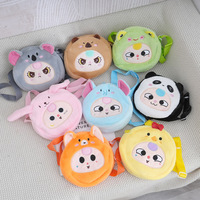 Mignon Anime peluche poupée jouet sac en plein air voyage enfants cadeau sac d'école bébé trois océan bébé série en peluche sac à dos