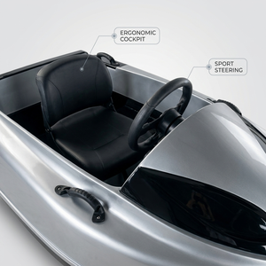 Mini <span class=keywords><strong>Jet</strong></span>-boat Compact Argenté à Moteur 2 Temps pour la Plage et le <span class=keywords><strong>Ski</strong></span> Nautique, Livraison Rapide en Gros - Product Image 3