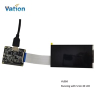 Panneau LCD 4K 2160x3840, panneau avec sortie Audio, pour Raspberry Pi, imprimante 3D, VR, AR, 5.5 pouces