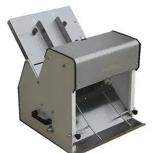 Commerciële Broodsnijmachine Voor Sneetjes En Toast Snijden Gesneden