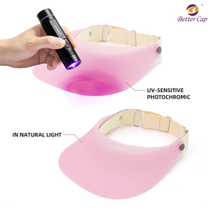Gorra de Verano para Niños con Protección UV Fotocrómica, Visera de TPU que Cambia de Color, Estilo Macaron, para Exteriores, para Bebés y Niños Pequeños - Product Image 3
