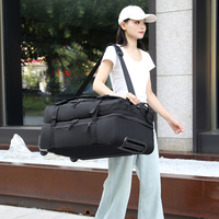 Sac de voyage à roulettes personnalisé, imperméable, pour le camping, le sport, la gym, sac de sport à roulettes