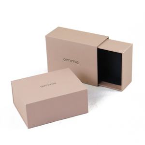 Wholesale Handmade Black <b>square</b> Cardboard Custom Logo Slide Drawer <b>Gift</b> Paper Ornament <b>Gifts</b> Pull Out Drawer Packaging - Product Image 2