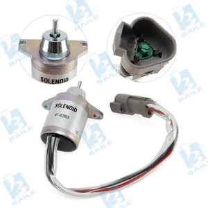 3TNE72 3TNA72 4TNE84 4TNE88 Fuel Shut Off Solenoid Used For Yanmar 1503ES-12S5SUC11S 41-6383 41-4306 1503ES-24S5SUC11S