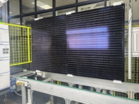 Panneaux solaires entièrement noirs TTNergy, fabriqués en usine, 410w 420w 450w, panneaux solaires entièrement noirs pour maison résidentielle