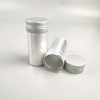 Fabricant/Grossiste Récipient vide en aluminium d'emballage de cire de cheveux solide Push Up