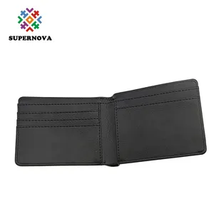 MEN-SB001 Double Sided Printing Men Wallets Sublimation Blanks Leather Products