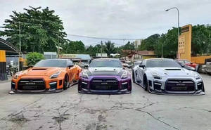 Kit de carrocería ancha para Nissan, cubiertas de parachoques delantero y trasero, <span class=keywords><strong>GTR</strong></span> <span class=keywords><strong>R35</strong></span>, <span class=keywords><strong>2022</strong></span> - Product Image 2