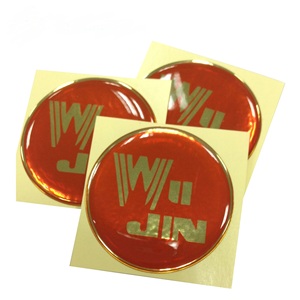 High Quality Custom <b>3d</b> Embossed <b>Epoxy</b> Resin Doming <b>logo</b> <b>Sticker</b> Dome clear <b>Epoxy</b> Resin <b>Stickers</b> - Product Image 2